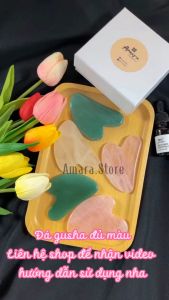 Đá GuaSha Massage Mặt Miếng Đá Gua sha Mát Xa Mặt Nâng Cơ Trẻ Hóa Làn Da Hiệu Quả_DGS02