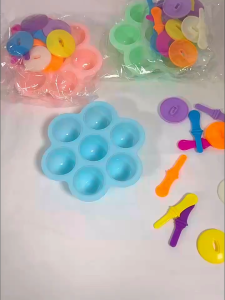 บล็อคซิลิโคนเก็บอาหารเด็ก baby silicone block