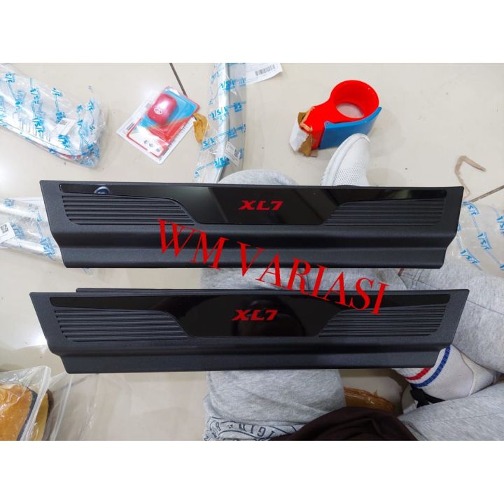 Sillplate Sill Plate Samping XL7 XL 7 Exclusive Tulisan Merah Lazada