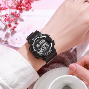 YIKAZE Kids Watches Fashion Luminous Waterproof Alarm Clock  Watches Boys and Girls Student Smart Electronic Watch Gift