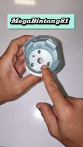 pully stater real GX160 MODEL PLASTIK Pulley puli poli stater GX160 GX200 mangkok tarikan engkol mesin GX160 MODEL PLASTIK