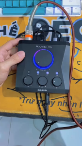 Combo chuyên Thu Âm Dùng Phần Mềm Livestream Chuyên Nghiệp sound card Routist RS GEN II và micro thu âm Takstar  K320
