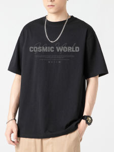 Jeanswest Mens Short Sleeve T-Shirt Pure Cotton Comfortable Loose Fit Summer Trendy round Neck Casual Top for Teens