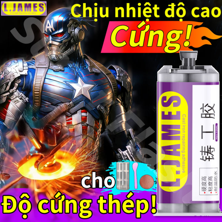 💪Độ cứng thép!💪keo dán sắt keo dán inox keo ab 100gTay nghề thủ công ...