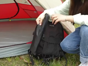 Portable Camping Light Holder Foldable Camping Hang Bracket With Adjustable Clamp Camping Tools