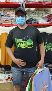 Kaos Distro Lebaran: Kaos Selamat Hari Raya Aidilfitri