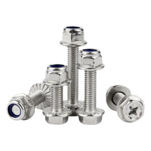 BAODEFENG | Anti-slip With Washer 304 Stainless Steel Cross Flange Surface Screws And Nuts