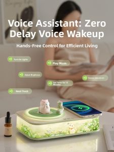 Onefire | Loa Bluetooth AI Tạo Hương Không Dây Sạc Đèn Đêm