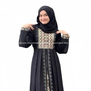 ABAYA YASMIN ~ ABAYA AMARTA KC 387 BUSUI FRENDLY / ABAYA JUMBO LD 90 - 140cm / ABAYA SIMPLE ELEGAN