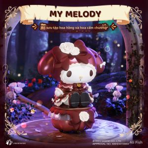 Tượng Thủ Công Chủ Đề Hoa Hồng Crumy & Melody Quà Tặng