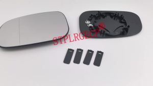 Driver Left Side Heated Wing Mirror Glass Angle Rearview Mirror with Base for Volvo C30 C70 S40 S60 S80 V50 V70