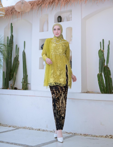 Kebaya Model Inara Full Puring: Keindahan Tradisional Indonesia