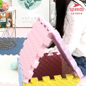 SPEEDS Evamat Matras Puzzle Karpet 30x30cm 20mm Puzzle Matras Eva Alas Lantai Anti Slip 034-13