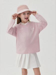 Marc&Janie | Retro College Turn-down Collar Long Sleeve Sport T-shirt
