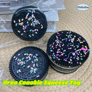 Oldlaiben Oreo Cookie Squeeze Toy Emulator Food Squishy Toy Sandwich Cookie Toy Ultra Soft Decompression Toy