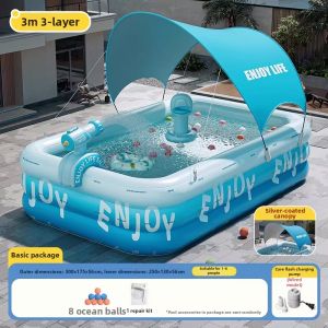 EnjoyLife | Thickened Inflatable Family Pool