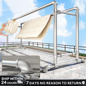 SHEEPER 500KG Sampayan ng mga damit stainless steel clothes drying rack adjustable clothes drying rack heavy duty outdoor