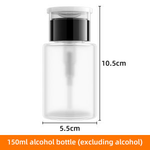 Portable Pressing Empty Bottles Refillable Bottles Liquid Alcohol Pumps Nail Polish Cleaners Acetone Water Dispensers Clean