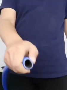 LOCKCATE ท่อยาง สายยางสีฟ้า เสริมใย เกรดA 2ชั้น garden hose สายยางรดน้ำต้นไม้ สายยาง PVCใหม่ ทนแดด 10ปีไม่แข็งกรอบ เด้ง อย่างดี ยางอ่อนยืดหยุ่นพิเศษ