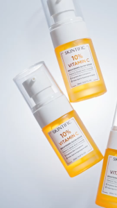 SKINTIFIC Potent Vitamin C Brightening Anti-aging Glow Fade Dark Spot Serum (20ml) Reduce fine lines | Reduce acne marks