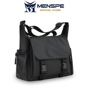 MENSPE Mens Shoulder Bag Messenger Bag Casual Cross Body Bag Fashion Waterproof Film Bag Large Capacity Bag Travel Bag Business Bag Lightweight Bag Leisure Sport Street Bag for College Student