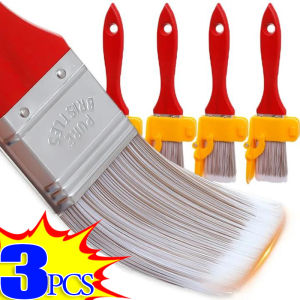 3PCS Painting Wall Brushes Corner Interior Concealed Edge Trimming Color Separation Paint Brush Edger Handle Tool Art Supplies