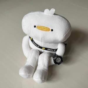 Byjolyn Emotional Support Plushie 15cm with Magnetic Hands Bendy Legs & Oval Carabiner Perfect Gift for Birthday Valentines & Anniversary