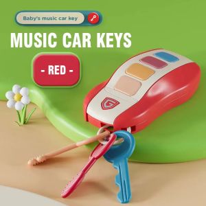 Baby Toys Musical Car Key Toys Smart Remote Car Voices Pretend Play Toy Educational Toys Gifts for Kids Toddlers