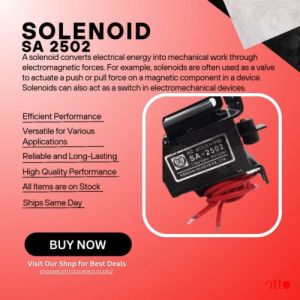 AC DC Solenoid SA 2502