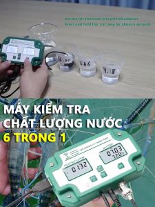 Máy Kiểm Tra Chất Lượng Nước 6 Trong 1 (TDS/EC/SAL/S.G/TEMP/PH)