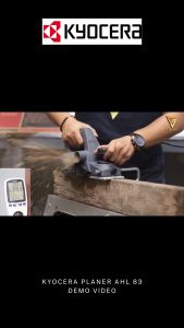 Kyocera Planer AHL - 83 Mesin Serut Elektrik