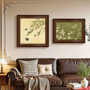 YASISHA | Chinese Vintage French Retro Green Bamboo Wall Art