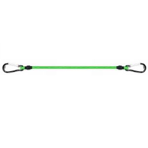 30-150CM Green Stretch Elastic Ropes 8MM Bungee Cords With Hooks Lightweight Bikes Tie Car Luggage Packing Roof Rack Strap
