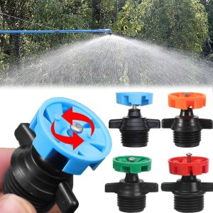 4PCS 360 Degree Fully Automatic Rotating Nozzle Sprinkler Head Irrigation Nozzle Suitable for Garden Park Lawn Flower Vegetable Irrigation