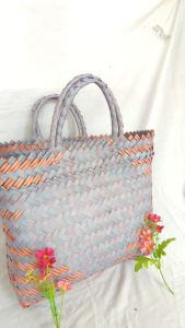 Tas lurik anyaman super besar 30x10x30 tas plastik buat hajatan