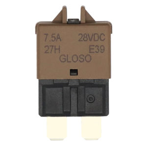 1PCS Circuit Breaker Blade Fuse 12V 24V Resettable 5-30A Marine RVs Automatic Reset Thermal Circuit Breaker Car Blade Fuse Box
