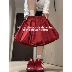 LANMENGYA | A-line Anti-see-through High Waist Slimming Skirt