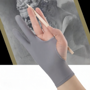 Anti-Misoperation Anti-Smudge Sweat-Proof Drawing Gloves