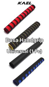 Busa Hand Grip Universal Handle Handel Hendel Fat Pad Handfat Handgrip Handpad Handlegrip Stang Jari-Jari Motor Sepeda 1 Pc Merah Biru Kuning Hitam Hijau
