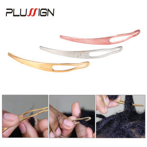 Plussign Dreadlock Needle Hair Extension Tools Crochet Hook For Dreadlocks Interlocking Tools Silver Blonde Easy Locking Needle