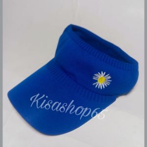 topi wanita untuk hijab topi wanita terbaru 2022 kekinian viral Topi Visor Rajut Topi Pantai Ponytail Topi Golf Anti UV Flower Korea Topi Senam Wanita Korea