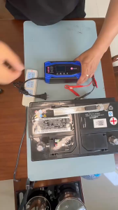 🥇MADE IN GERMANY 🥇Car Battery Charger 12V 24V 5A Pulse Repair Charger For Motorcycle Lead Acid Battery Porttable Power Chargers Full Intelligent Universal Repair Type