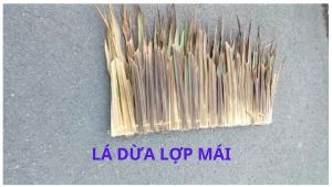 Lá Dừa Nước Lợp Mái Nhà -Dài 1m .Lá chằm trang trí .Đẹp Tự Nhiên Chống Thấm Tốt Thân Thiện Môi trường