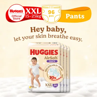 Huggies Airsoft Pants XXL 24S Case - Packaging may vary