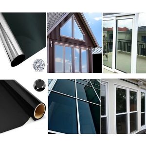 High Quality Home Glass Mirror tinted Insulation Stickers Solar Reflective Window Film Tinted Rumah Tinted Kereta