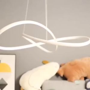 Modern LED Chandelier Pendant Lamp For Living Room Dining Room Kitchen Bedroom Simple Remote Control Hanging light