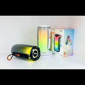 Pulse 6 TWS Bluetooth Speaker with 2 UHF Microphones Portable Karaoke with Sound Effects LED Night Lamp Speaker