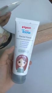 Pigeon Teens Facial Foam Deep Cleansing & Oil Control 40gr | 100g | Sabun Muka Jerawat | Pembersih Wajah