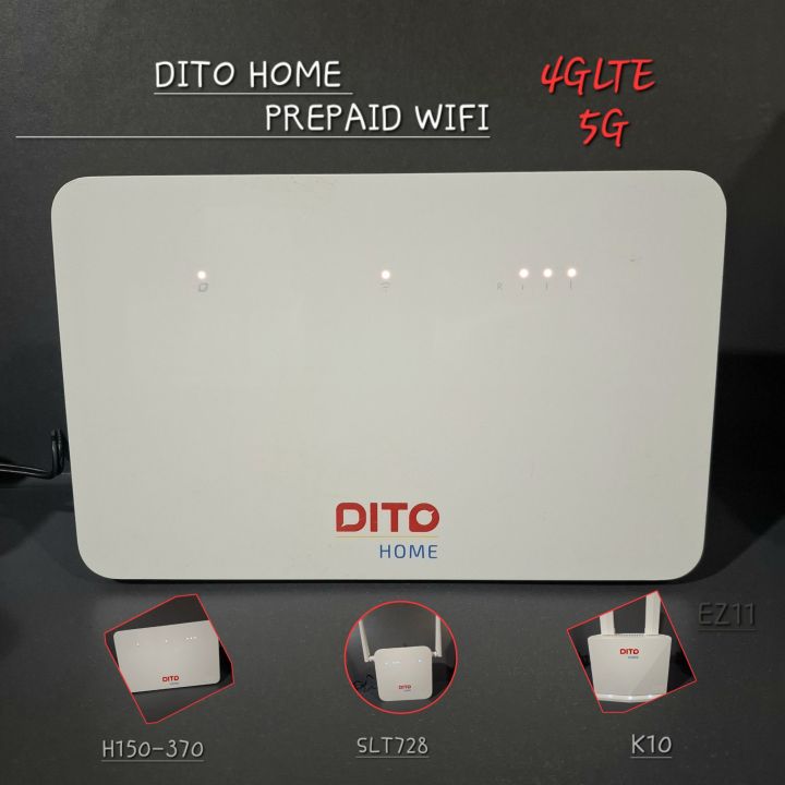 DITO HOME PREPAID WiFi 4G LTE & 5G (Refurbished) | Lazada PH