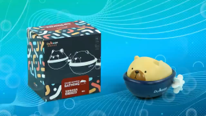 Bộ đồ chơi nhà tắm cho bé Trò chơi dây cót hình động vật nhà tắm DM504W - DUMOON